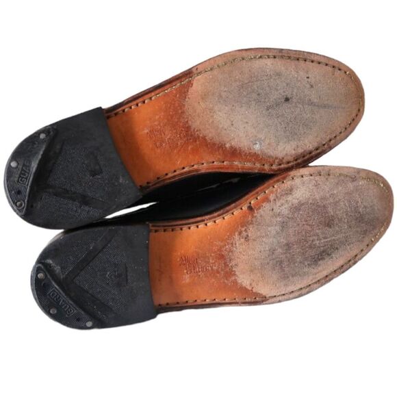 Allen Edmonds Woodstock Loafers Mens Size 9.5 Leather Kiltie - Picture 5 of 8